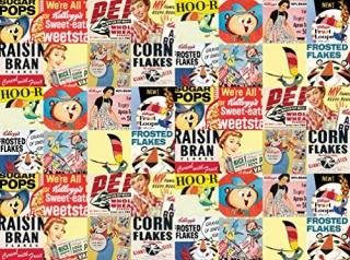 Kellogg's - Pop Archive Vintage Advertising Collage Jigsaw Puzzle 1000 Pieces by