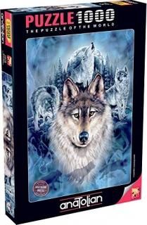Anatolian Puzzle - Wolf Team 1000 Piece Jigsaw Puzzle #1079 Multicolor ANA1079