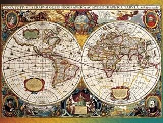 Buffalo Games - Going Places - World Map Circa 1630-750 Piece Jigsaw Puzzle