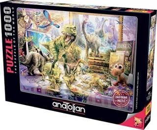 Anatolian Puzzle - Dino Toys Come Alive 1000 Piece Jigsaw Puzzle #1067 Multicolo