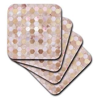 3drose Uta Naumann Faux Glitterѥ??ݥȥǥGeometricalƼHoney Combѥ