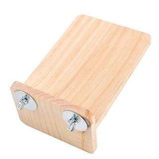 Litewood Wooden Hamster Chinchilla Platform Springboard Jumping Platform Wood Sq