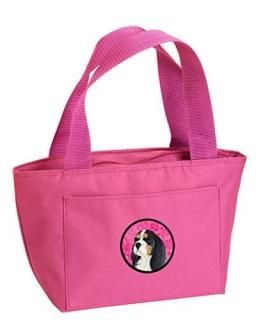 Caroline's Treasures LH9369PK-8808 Pink Cavalier Spaniel Lunch Bag or Doggie Bag