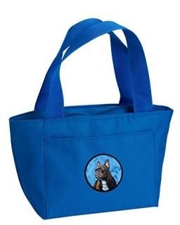 Carolines Treasures LH9385BU-8808 Blue French Bulldog Zippered Insulated School 