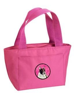 Caroline's Treasures LH9382PK-8808 Pink French Bulldog Lunch Bag or Doggie Bag L