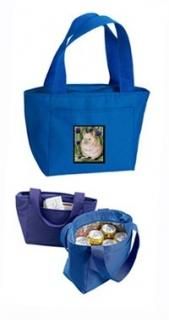 Blue Chinchilla Lunch Bag or Doggie Bag SS8206