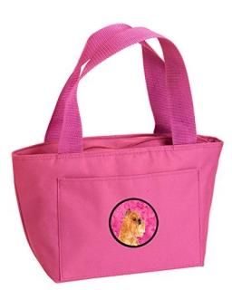Caroline's Treasures SS4770-PK-8808 Pink Brussels Griffon Lunch Bag or Doggie Ba