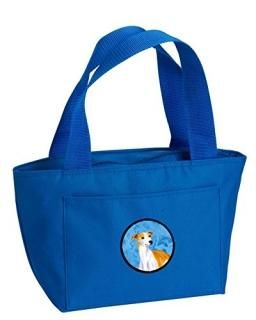 Caroline's Treasures LH9373BU-8808 Blue Whippet Lunch Bag or Doggie Bag LH9373BU