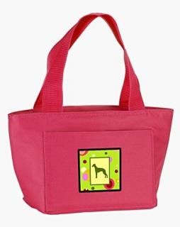 Caroline's Treasures CK1072PK-8808 Lime Green Dots Whippet Insulated Lunch Bag L