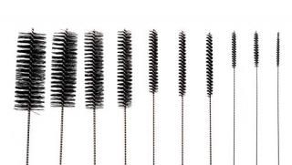 Mini Skater 10pcs Nylon Cleaning Brushes Set with Loop Bottle Tube Water Pumps W