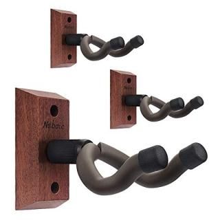 3 Pack Guitar Wall Mount Neboic Wood Guitar Wall Hanger Guitar Hook Guitar Acces