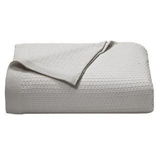Nautica Baird Cotton Blanket King Grey