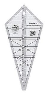 Creative Grids Starburst 30 Degree Triangle Ruler by Creative Grids