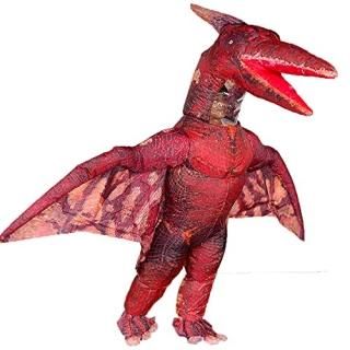 Inflatable Pterodactyl Costume for Adult Dinosaur Blow up Costume Party Dress up