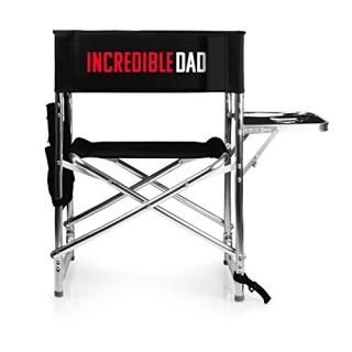 Disney/Pixar Incredibles 2 Mr. Incredible Portable Folding Sports Chair Black