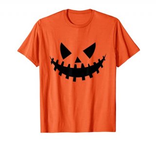 Halloween Costume Scary Pumpkin Laugh Spooky Horror T-Shirt