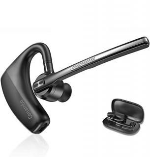 Bluetooth Headset 5.0 with CVC8.0 Dual Mic Noise Cancelling Bluetooth Earpiece 1