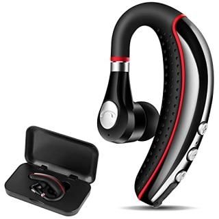 Bluetooth Headset V5.0Wireless Bluetooth Earpiece with Noise Canceling Mic for C