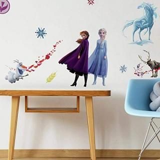 RoomMates - RMK4075SCS Disney Frozen 2 Character Peel and Stick Wall Decals  21 