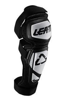 Leatt 3.0 Ext Adult MTB Cycling Knee & Shin Guard - White/Black/Large/X-Large