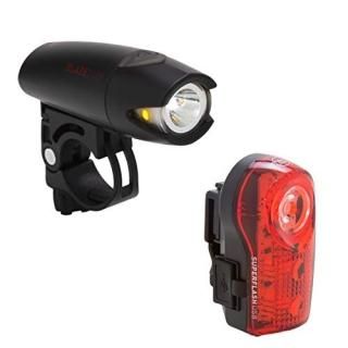 Planet Bike Blaze 210 SL & Superflash Bike Light Set Front and Rear USB Recharge