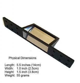 VeloView The Prism A Triathlete TT Aerobar Clip-On Forward Viewing Mirror That W