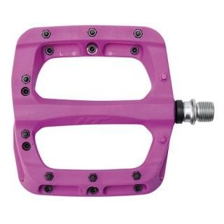 HT PA03A Flat Nylon Reinforced Pedals for Unisex Adult Dark Purple