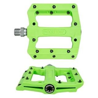 Fyxation Mesa Mp Nylon Thin Platform Pedal Green