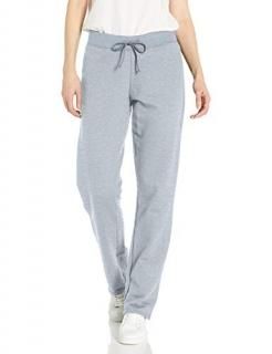 Fruit of the Loom Women's Essentials Live in Open Bottom Pant Athletic Heather S