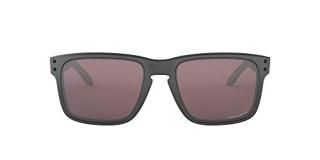 Oakley Men's OO9102 Holbrook Square Sunglasses Steel/Prizm Daily Polarized 57 mm