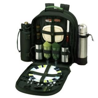 Deluxe Equipped 2 Person Picnic & Coffee Backpack -Eco Collection