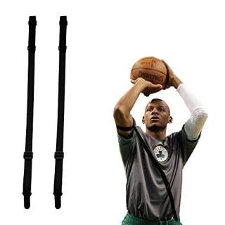 shiyode Basketball Shooting Aid Straight Shooter Strap 2 Pieces Training Posture
