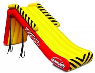 SportsStuff SPILLWAY Pontoon Slide Yellow Red 58-1350