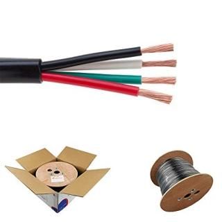 Satmaximum Outdoor UV Protection Rated Professional Speaker Audio Cable 500FT 16