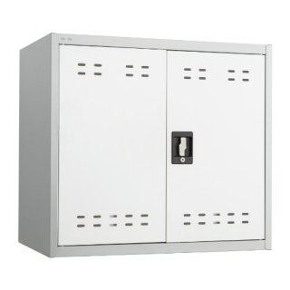 Safco Products 5530GR Steel Storage Cabinet 27 High Wall Mountable Gray
