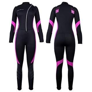 Seaskin Wetsuit Men Women 3mm Neoprene Full Body Diving Suits Front Zip Wetsuit 