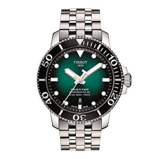 Tissot Men's Seastar 660/1000 Swiss Automatic Stainless Steel Strap Grey 21 Casu
