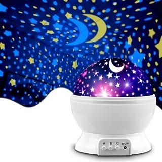 Star Projector MOKOQI Night Light Lamp Fun Gifts for 1-4-6-14 Year Old Girls and