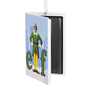 Hallmark Elf Movie Retro Video Cassette Case Christmas Ornament Buddy The Elf