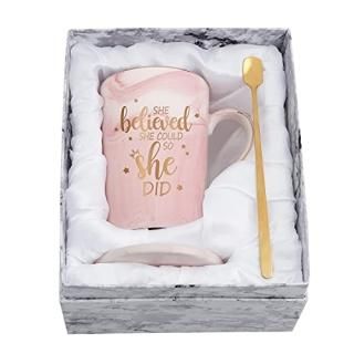 She believed She Could So She Did Mug Graduation Gift for Her Inspirational Spir