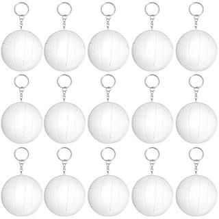 iMagitek 15 Pack Volleyball Keychains for Party Favors Supplies Volleyball Team 