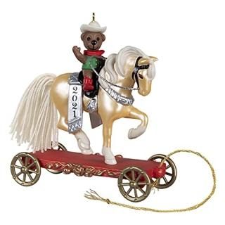 Hallmark Keepsake Christmas Ornament Year Dated 2021 A Pony for Christmas