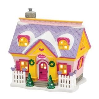Department 56 Disney Village Minnie's House Lit House 15cm