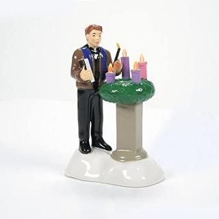 Department 56 Snow Village Advent Wreath Countdown Figurine 6007630