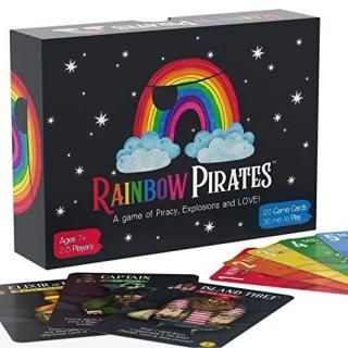 Rainbow Pirates Card Game - New! - Fun 2-5 Player Family-Friendly Party Games - 