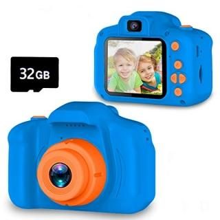 Seckton Upgrade Kids Selfie Camera Christmas Birthday Gifts for Boys Age 3-9 HD 