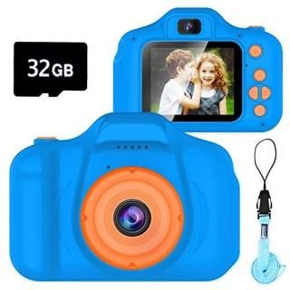 Seckton Upgrade Kids Selfie Camera Christmas Birthday Gifts for Boys Age 3-9 HD 