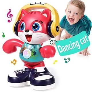Yunaking Baby Toys 12-18 Months Dancing Cat Toddlers Toys for 1 Year Old Boys Gi