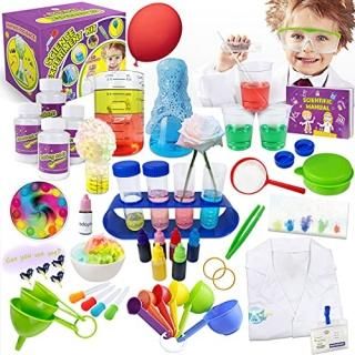 UNGLINGA Science Kit for Kids 30 Lab Chemicals Experiments Toys Gifts for 3 4 5 
