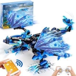 OASO Remote & APP Control Dragon Building Kit STEM Projects for Kids Ages 8-12 E